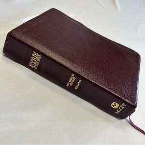 The Ryrie Study Bible New American Standard Red Letter Moody 1978